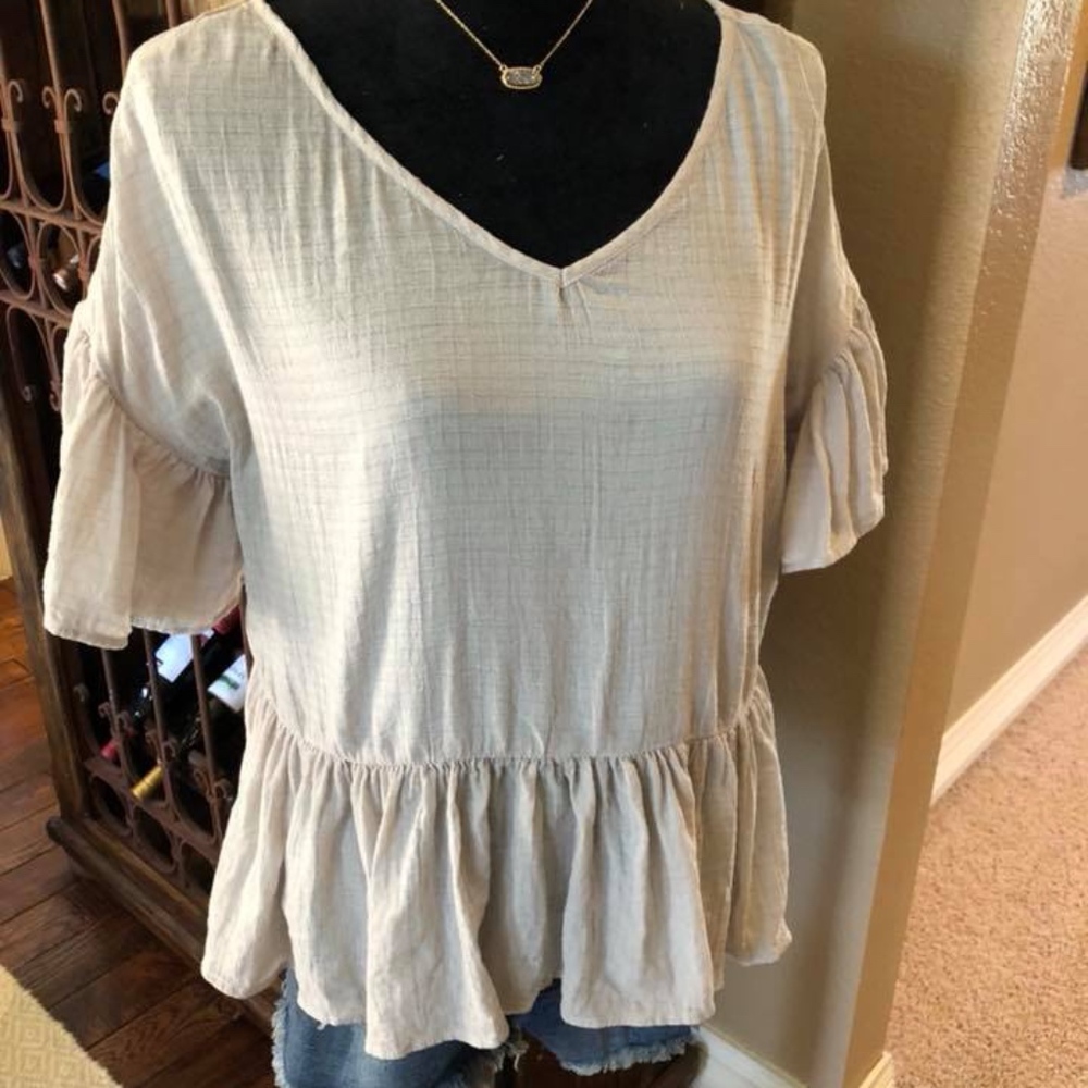 Light Grey Top